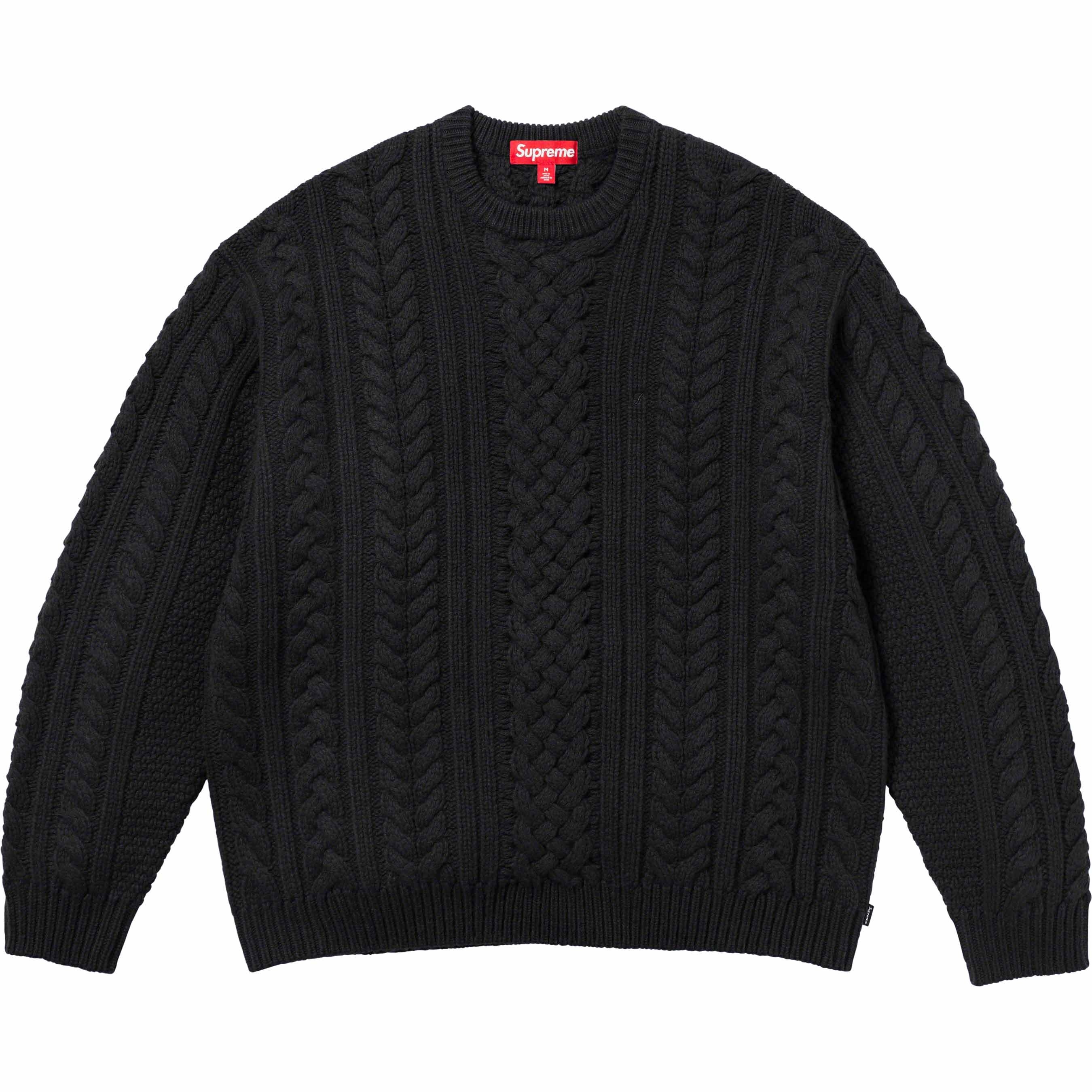 Appliqué Cable Knit Sweater view 5